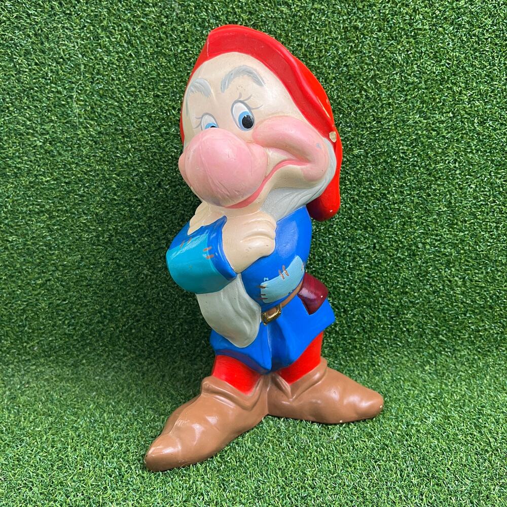 Vintage Walt Disney Seven Dwarfs Grumpy Gnome Toy Figurine